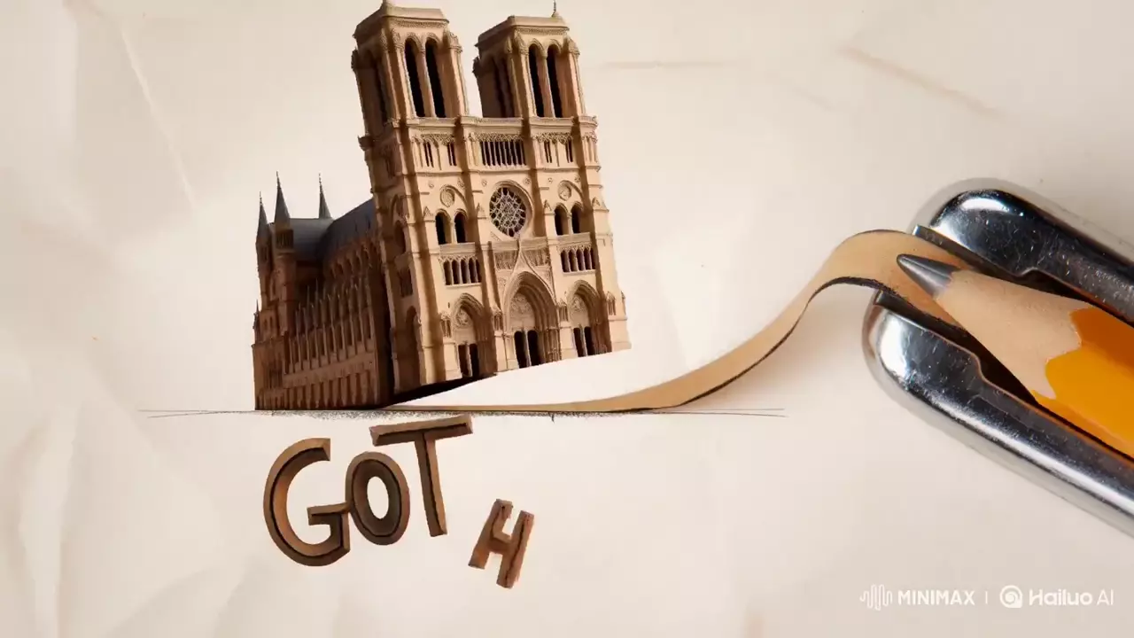 Prévia de Architectural Pencil Shave Animation