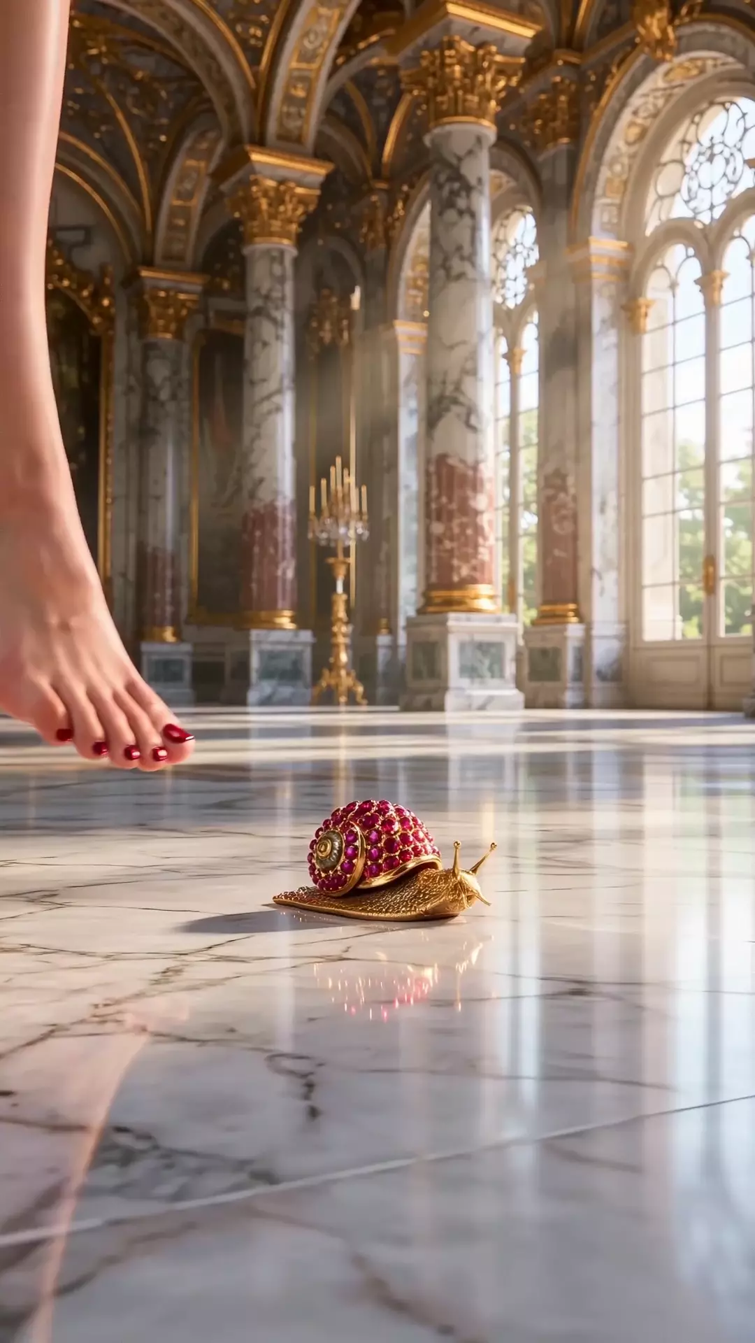 Prévia de Jeweled Creatures Morph Into High Heels