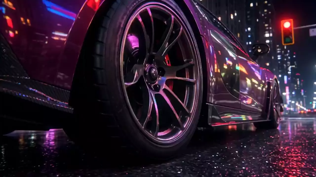Prévia de Neon Street Racing Cinematic Sequence